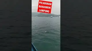 Seperti ini penampakan Kapal Di bakauheni Lampung tengah