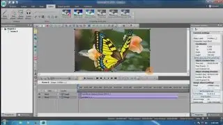 How to Png file Animate and moving text or other objects in VSDC Free Video Editor