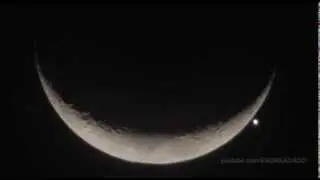 Timelapse eclipse de venus desde Paraná Entre Ríos 8/9/13
