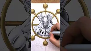Drawing the best fight in Jujutsu Kaisen GOJO | MAHORAGA | SUKUNA pt 2 #gojo #satorugojo #sukuna