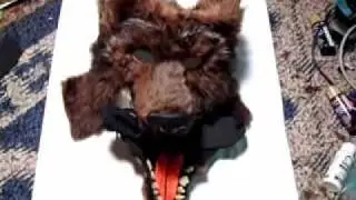 Make an Articulated Werewolf Mask