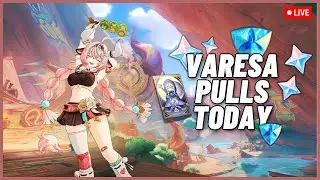 🔴[AR60] VARESA SUMMONS & exploring new region | Genshin Impact | 