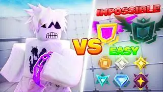 I Beat EVERY RANK Using Knife ONLY!