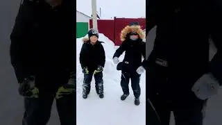 Сальто зимой!