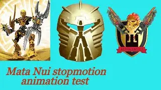 MataNui stopmotion animation test  -Bionicokura