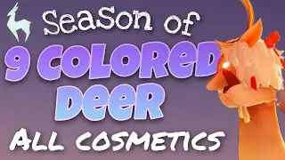 [BETA] NEW Season of Nine Colored Deer ALL Cosmetics - Sky Beta Update - nastymold