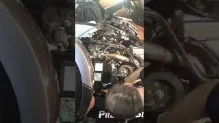 Engine service on 2014 CanAM Spyder 998