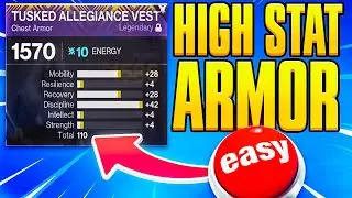 The FASTEST High Stat Armor FARM in Destiny 2