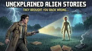 (NO MID ADS) Unexplained Alien Stories For Sleep | They Brought You Back Wrong...