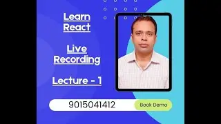 React Live Class | 3 June | Lesson 1 | What is React | React Basics