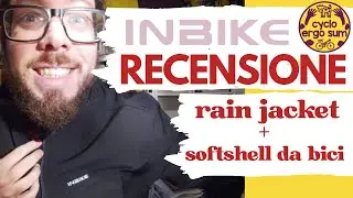Recensione GIACCA SOFTSHELL e RAIN JACKET di INBIKE (codice sconto in descrizione)