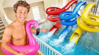 I Built a Waterpark In My House!