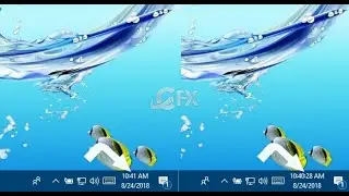 One-Click With The Taskbar Clock Display Seconds in Windows