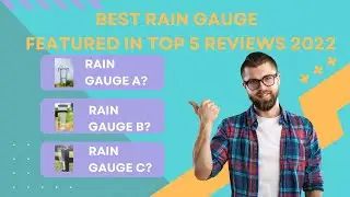 Best Rated Rain Gauge Outdoor 2022 [To Buy Now]