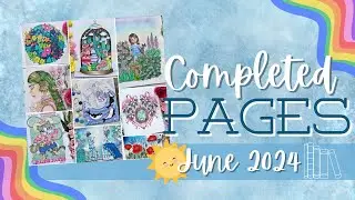 All My Completed Pages For June 2024