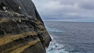 Fishing from a Huge Cliff Catch and Cook