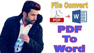 How To Convert PDF to Word Document On Mobile Urdu/Hindi (App Review)