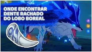 Genshin Impact - Onde encontrar Dente rachado do lobo boreal Boss Fight