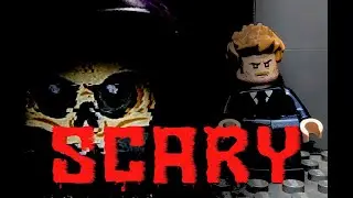 LEGO scary elevator stop motion animation