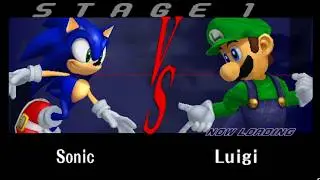 Sonic in Melee | Classic Mode Gameplay (Akaneia)