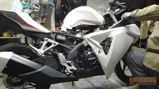 Loncin GP 250 збірка до купи.