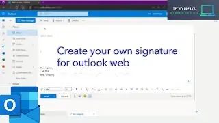 Create Professional Email Signature in Outlook Web | Complete 2025 Tutorial