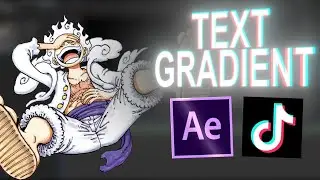 HOW TO: Gradient Text | After Effects Tutorial