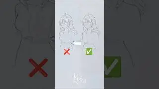 Don't make this beginner mistake - How to draw slim torso 