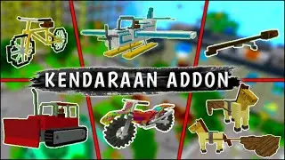 😱ADDON Kendaraan FOR MINECRAFT PE 1.19 | addon kendaraan mcpe 1.19 | Minecraft Bedrock Edition mods