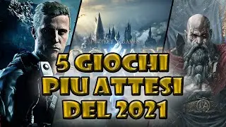 TOP 5 videogiochi PIU ATTESI del 2021