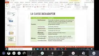 Charger un DataSet 1   comprendre le DataAdapter