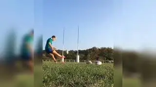 Rugby_feared kicking/ conversion place kick  compilation #SHORTS