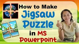 How to make a Jigsaw Puzzle using Microsoft PowerPoint| Teacher Share's Tutorial Video | Tutorial