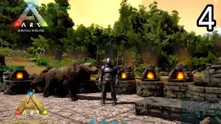 Direwolf Taming & Progressing | ARK: Ultimate Mobile Edition | The Island Ep 4
