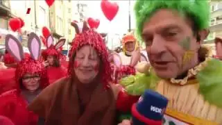 Die Hasenschule auf dem 2017er Kölner Schull-  un Veedelszöch (WDR Berichterstattung)