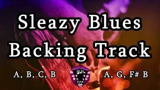 Sleazy Blues Backing Track E