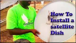 How to install a satellite dish for TV