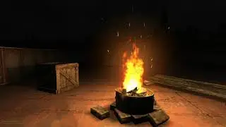Campfire in Skadovsk - S.T.A.L.K.E.R. (Misery Mod)
