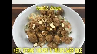 Keto Sesame Chicken Stir Fry