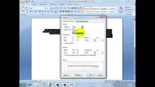 How to use line spaceing ,decrease indent,increase indent Microsoftword 2007 lesson 10