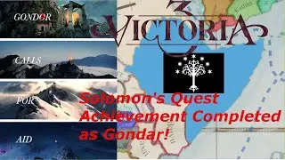 Gondar Calls to Unify Ethiopia (Solomon's Quest Achieved) - Full Victoria 3 gameplay