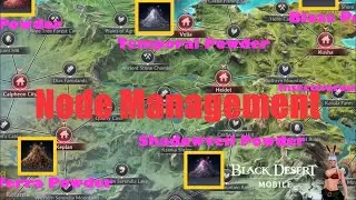 Black Desert Mobile - Node Management Tips