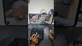 DLQ33 using a keyboard and mouse on phone 