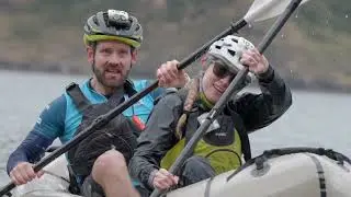 NonStop Adventure Race - Paddling a Volcano crater lake in Ecuador