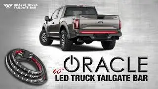 ORACLE 60” Double Row LED Truck Tailgate Light Bar Installation