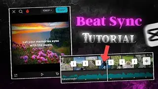 Beat sync tutorial || Capcut tutorial || SE Tutorials