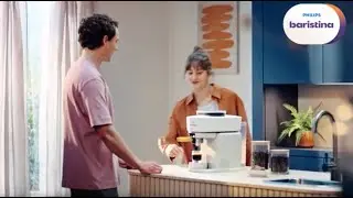 Philips BAR300 Series Barista White or Black with Milk Frother
