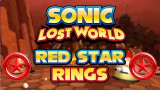 Sonic Lost World - LAVA MOUNTAIN RED STAR RING LOCATIONS