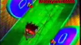 Loco, mascota de locomotion: Propaganda de Cliff Hanger.