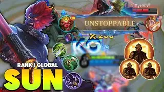 Sun best build and gameplay 2022 ~ Top global sun 2022 ~ Mobile Legends